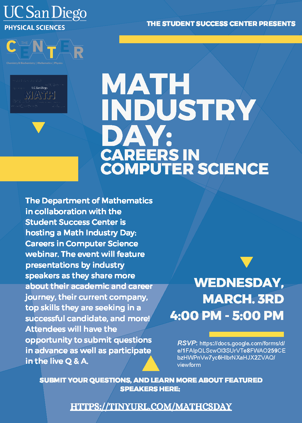 Math Industry Day Poster